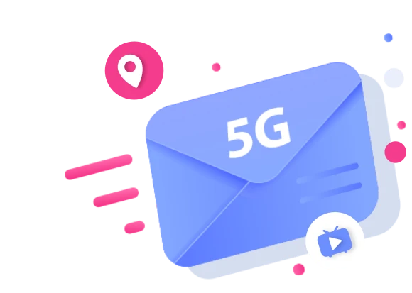 5G消息示意图